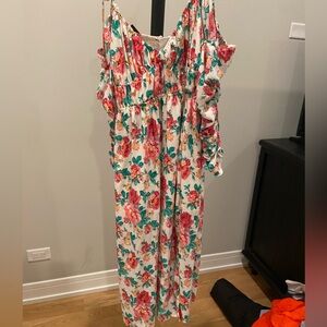 XL floral dress